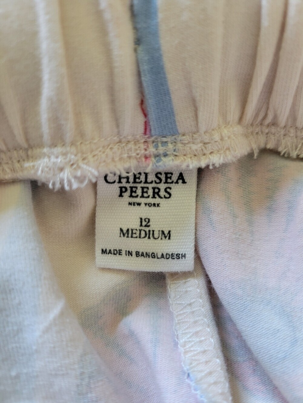 Chelsea Peers White Organic Cotton Pearl Shell Print Short Pyjamas Size Medium - Picture 6 of 7